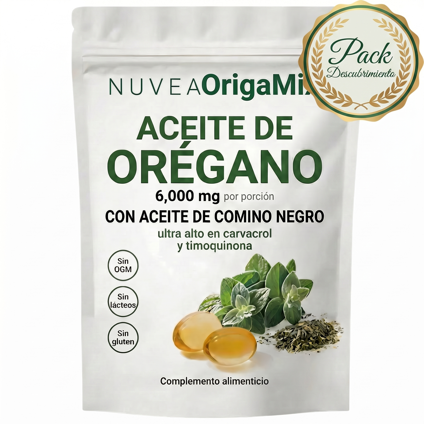 OrigaMix® — Aceite de Orégano en Cápsulas