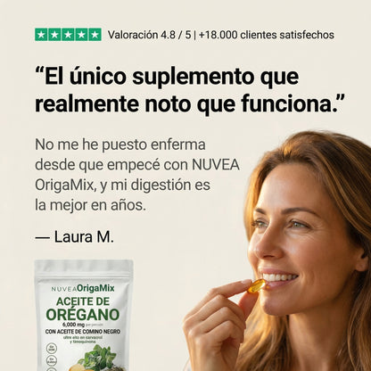 OrigaMix® — Aceite de Orégano en Cápsulas
