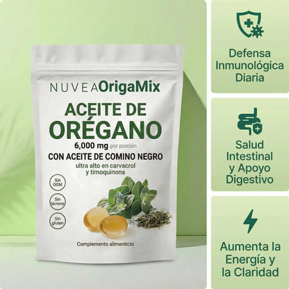 OrigaMix® — Aceite de Orégano en Cápsulas