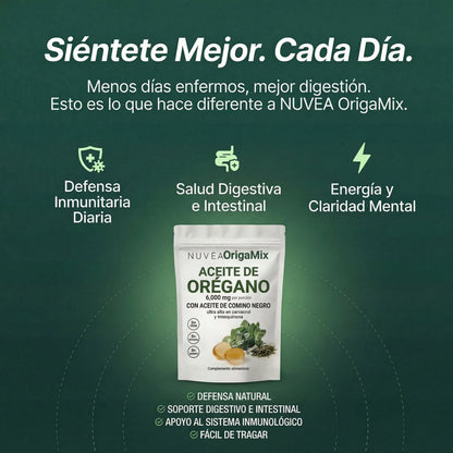 OrigaMix® — Aceite de Orégano en Cápsulas
